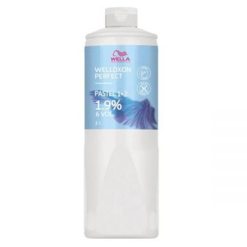 Oxidant Wella Professionals Welloxon Perfect Pastel Creme Developer 1+2, 1.9% 6 vol, 1000ml