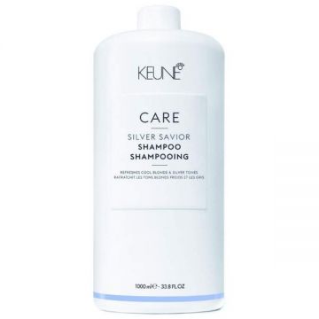 Sampon pentru Par Blond - Keune Care Silver Savior Shampoo, 1000ml