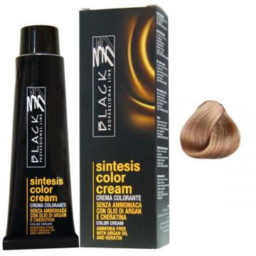 Vopsea Crema Demi-permanenta - Black Professional Line Sintesis Color Cream, nuanta 8.02 Sand, 100ml