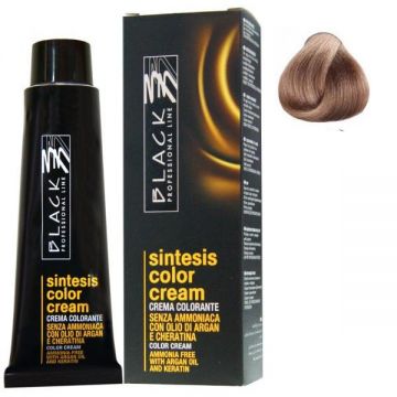 Vopsea Crema Demi-permanenta - Black Professional Line Sintesis Color Cream, nuanta 8.06 Warm Light Blond, 100ml