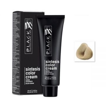 Vopsea Crema Permanenta - Black Professional Line Sintesis Color Cream, nuanta 11.3 Ultra Lightener Golden Blond, 100ml