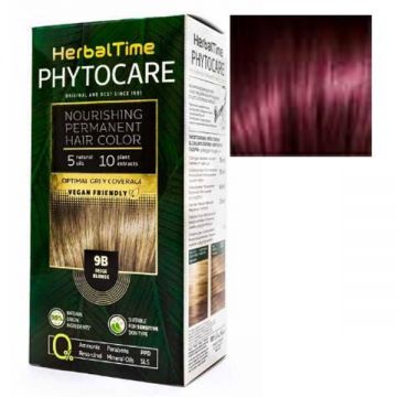 Vopsea pentru Par Herbal Time Phytocare Rosa Impex, nuanta 4R