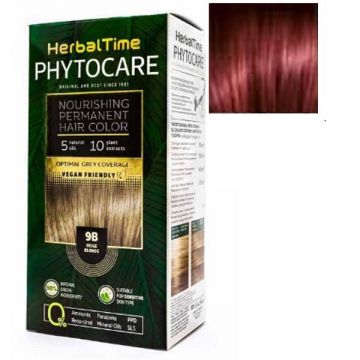 Vopsea pentru Par Herbal Time Phytocare Rosa Impex, nuanta 6R