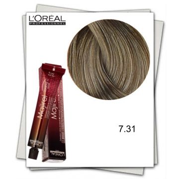 Vopsea Permanenta - L'Oreal Professionnel Majirel Ionene G Incell 7.31 blond auriu cenusiu