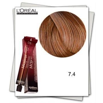 Vopsea Permanenta - L'Oreal Professionnel Majirel Ionene G Incell 7.4 blond aramiu