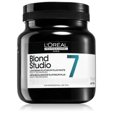 L’Oréal Professionnel Blond Studio Platinium Plus crema decoloranta pentru par natural sau vopsit