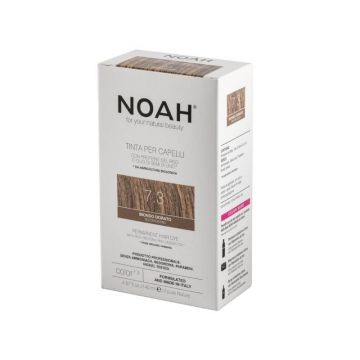 Noah Vopsea de par naturala fara amoniac, Blond auriu (7.3), 140ml