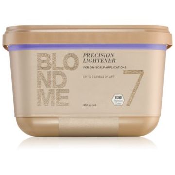 Schwarzkopf Professional Blondme Precision Lightener 7 strălucitor premium cu conținut de argilă