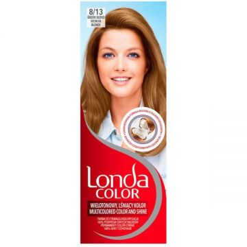 Vopsea Permanenta - Londa Color Multicolored Color and Shine, nuanta nr 8/13 Medium Blonde, 1 buc