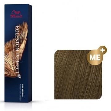 Wella Professionals Vopsea de par permanenta Koleston Perfect 77/02 blond mediu intens natural mat 60ml