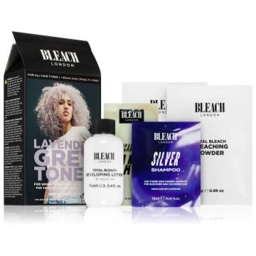 Bleach London Toner Kit vopsea de par semi-permanenta pentru par blond