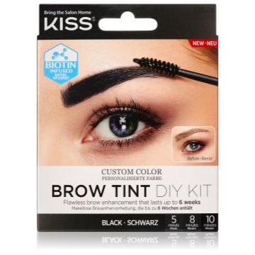 KISS Brow Tint DIY Kit culoare pentru sprancene