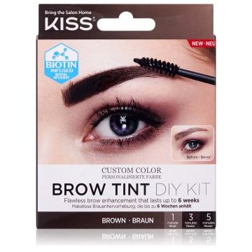 KISS Brow Tint DIY Kit culoare pentru sprancene