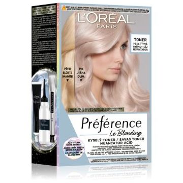 L’Oréal Paris Préférence Le Blonding Toner toner acid neutralizarea subtonurilor de alamă