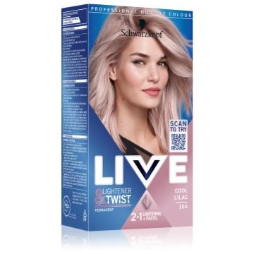 Schwarzkopf LIVE Lightener & Twist Culoare permanenta pentru par pentru decolorarea părului