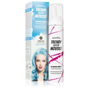 Venita Trendy Color Mousse vopsea de par sub forma de spuma fără amoniac