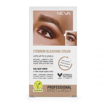 Crema pentru Decolorarea Sprancene, Fara Aluminiu, Vegana - Neva Eyebrow Bleaching Cream, 30 ml