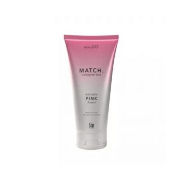 Masca coloranta tratament cu Keraguard Adorable Pink Pastel, 200ml, SensiDo Match