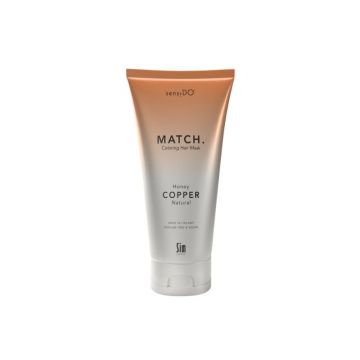 Masca coloranta tratament cu Keraguard Honey Copper Natural, 200ml, SensiDo Match