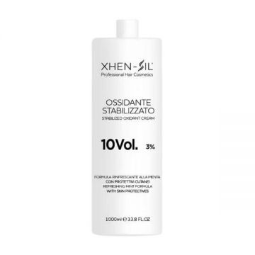 Oxidant Crema pentru Vopsea 10 Vol. 3% - Xhen-Sil Stabilized Oxidant Cream, 1000 ml