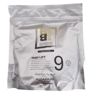 Pudra Decoloranta 9 Tonuri - Alfaparf Milano BB Bleach High Lift Bleaching Powder 9 Levels of Lift, 400g