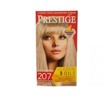 SHORT LIFE - Vopsea pentru Par Rosa Impex Prestige, nuanta 207 Arctic Blonde