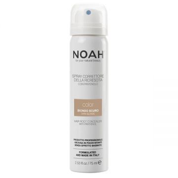 Spray Corector cu Vitamina B5 pentru Acoperirea Radacinii Parului Blond Inchis Noah, 75ml