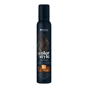 Spuma Coloranta Indola Color Style Mousse Brown Hazel 200 ml