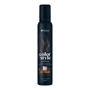 Spuma Coloranta Indola Color Style Mousse Medium Brown 200 ml