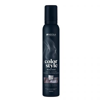 Spuma Coloranta Indola Color Style MousseAntracit 200 ml