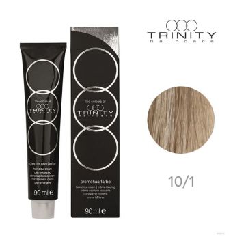 Vopsea crema pentru par COT Trinity Haircare 10/1 Blond perlat cenusiu, 90 ml