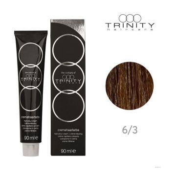 Vopsea crema pentru par COT Trinity Haircare 6/3 Blond inchis auriu, 90 ml