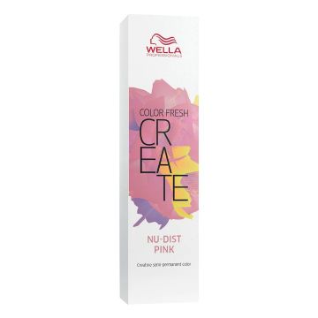 Vopsea de par semi-permanenta Color Fresh Create Nudist Pink, 60ml, Wella Professionals