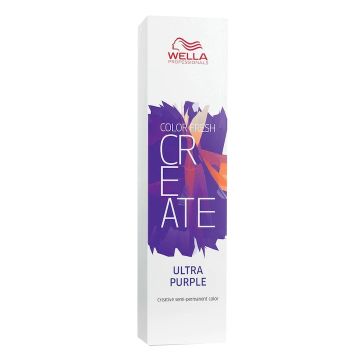 Vopsea de par semi-permanenta Color Fresh Create Ultra Purple, 60ml, Wella Professionals