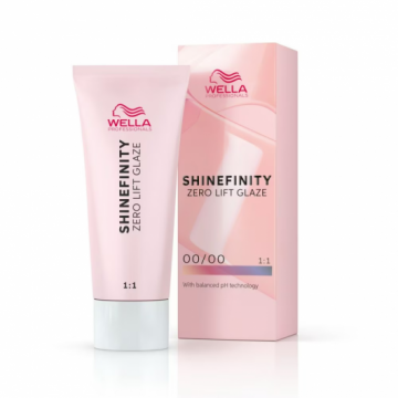 Vopsea demi-permanenta Shinefinity Zero Lift Glaze 00/00, 60 ml, Wella Professionals