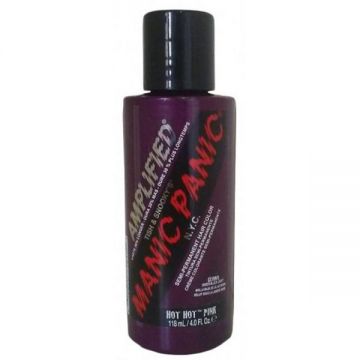 Vopsea Directa Semipermanenta - Manic Panic Amplified, nuanta Hot Hot Pink, 118 ml