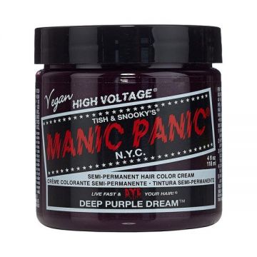 Vopsea Directa Semipermanenta - Manic Panic Classic, nuanta Deep Purple Dream, 118 ml