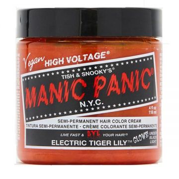 Vopsea Directa Semipermanenta - Manic Panic Classic, nuanta Electric Tiger Lily, 118 ml