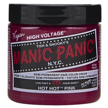 Vopsea Directa Semipermanenta - Manic Panic Classic, nuanta Hot Hot Pink, 118 ml