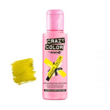 Vopsea semipermanentă Crazy Color Canary Yellow no.49 100 ml