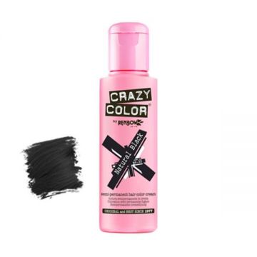 Vopsea semipermanentă Crazy Color Natural Black no.32 100 ml