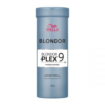 Wella Professionals Pudra decoloranta profesionala 9 tonuri Blondor Plex™9 400g