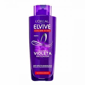 Sampon pentru Neutralizarea Tonurilor de Galben - L'Oreal Paris Elvive Color Vive Champu Violeta Matizador, 200 ml