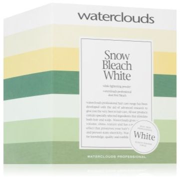 Waterclouds Snow Bleach White White Lightening Powder pudra decoloranta pentru păr