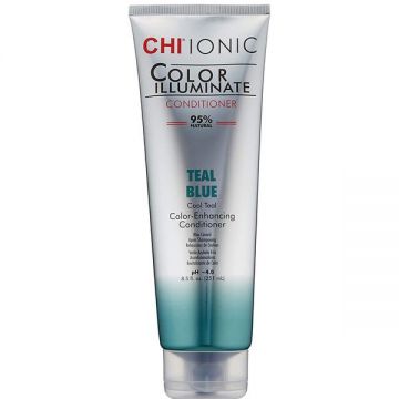 Balsam Nuantator Verde Albastrui- CHI Farouk Ionic Color Illuminate Conditioner Teal Blue, 251 ml