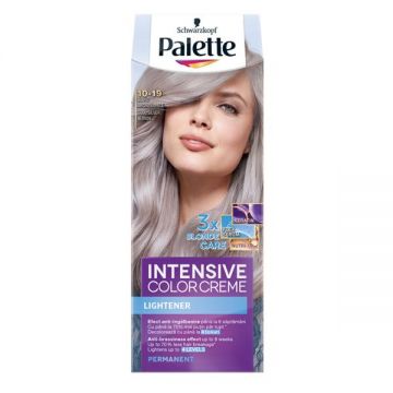 Decolorant de Par Permanent - Schwarzkopf Palette Intensive Color Creme Lightener Permanent, nuanta 10-19 Blond Argintiu Rece