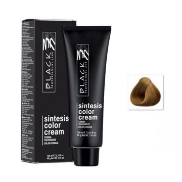 Vopsea Crema Permanenta - Black Professional Line Sintesis Color Cream, nuanta 7.3 Medium Golden Blond, 100ml