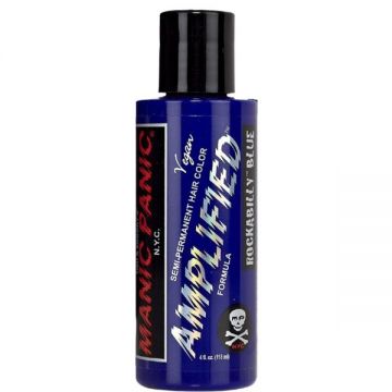 Vopsea Directa Semipermanenta - Manic Panic Amplified, nuanta Rockabilly Blue, 118 ml