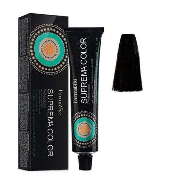 Vopsea Permanenta - FarmaVita Suprema Color Professional, nuanta 1.10 Blue Black, 60 ml