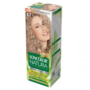 Vopsea Permanenta pentru Par Loncolor Natura, nuanta 9.2 blond irizat